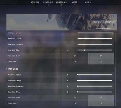 Myth Settings, Crosshair & Config .